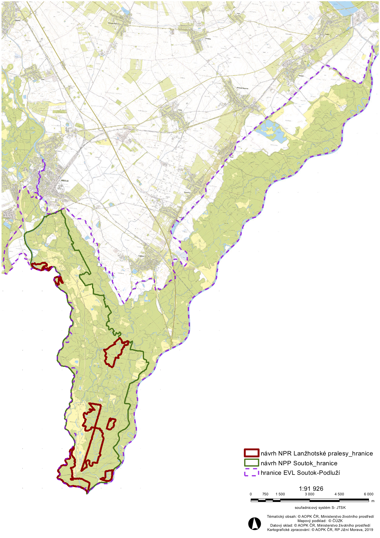 Mapa oblasti