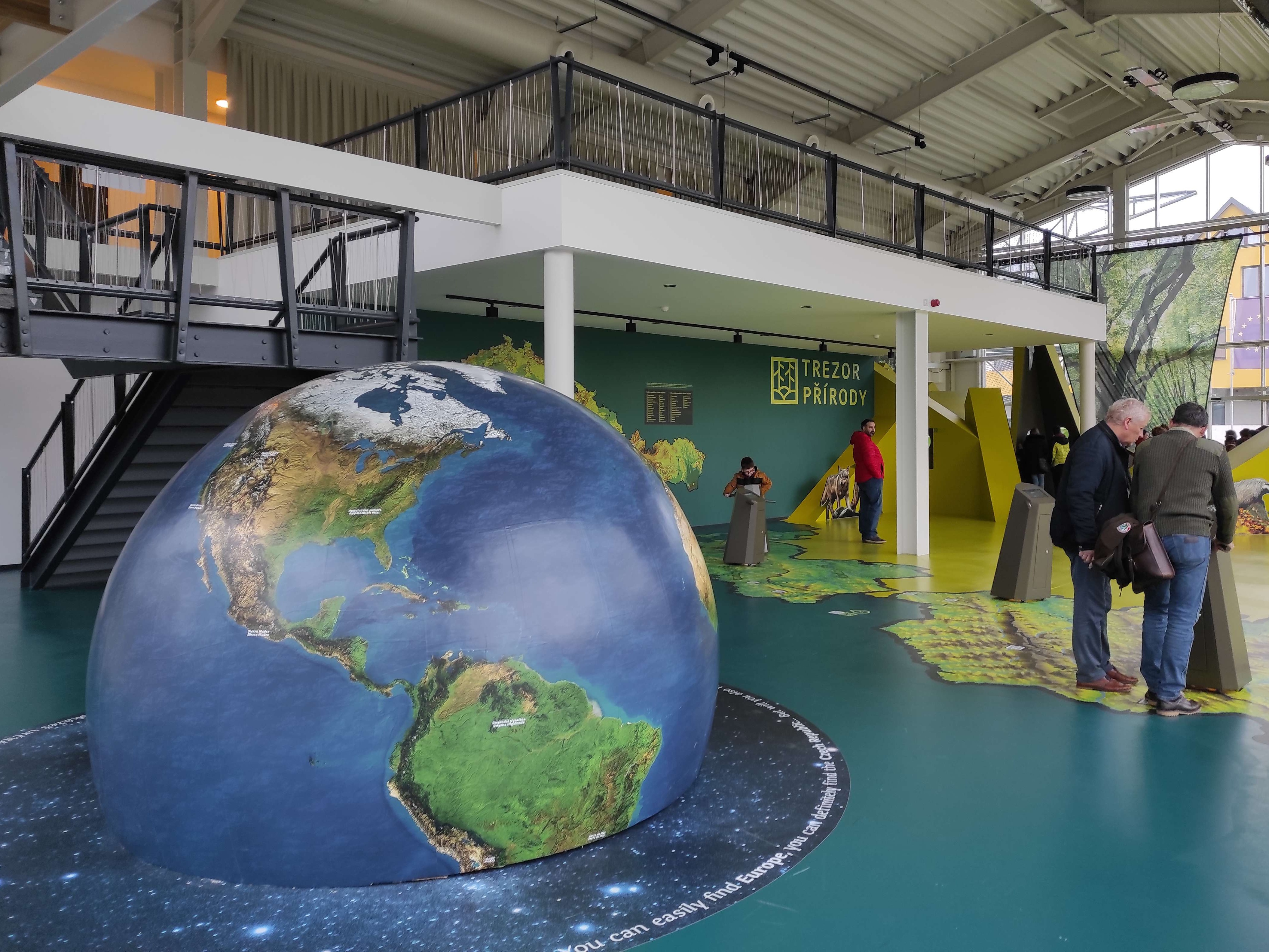 Vnitřní prostor Trezoru přírody.