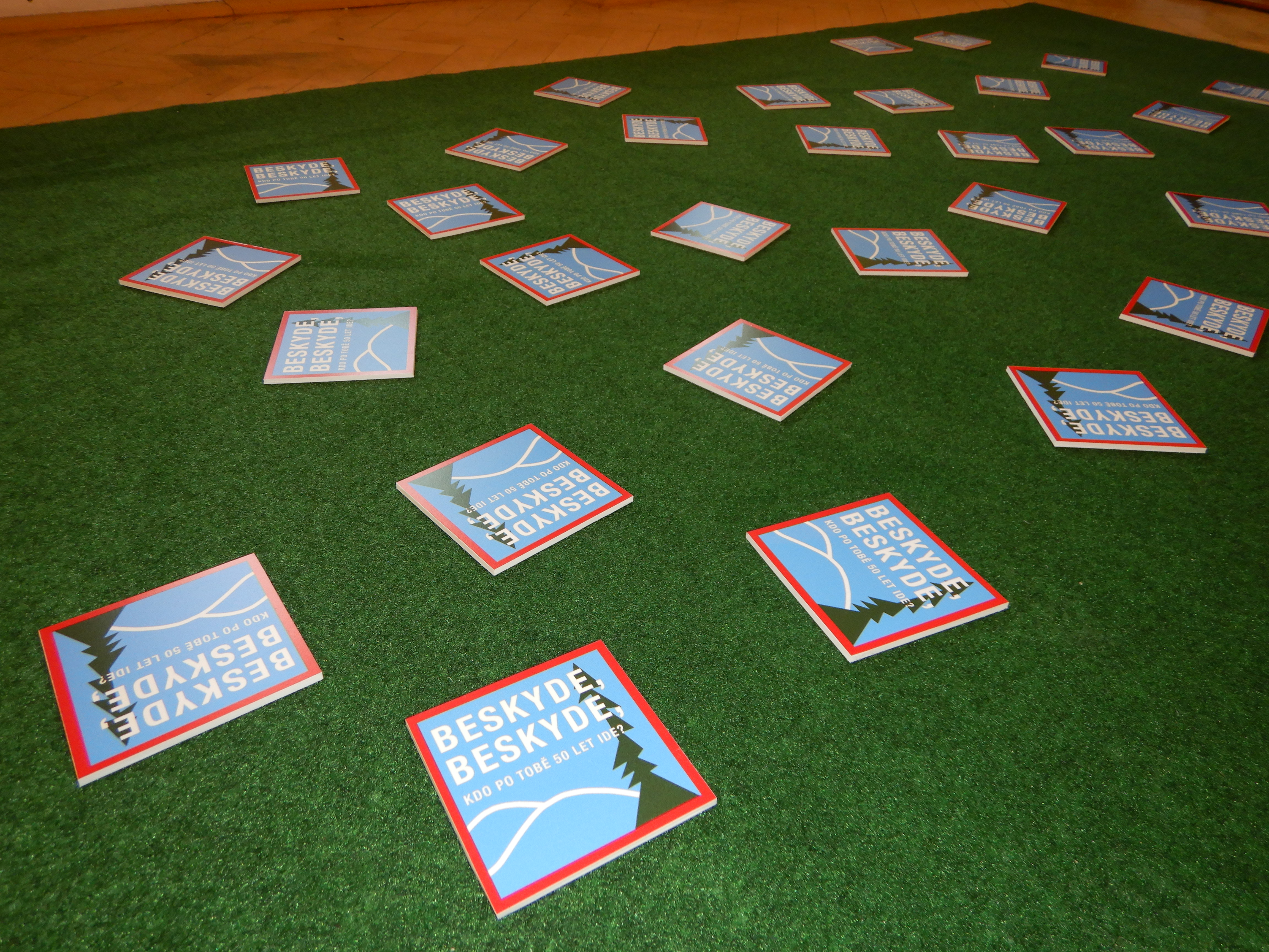 Brožura k výstavě 50 let Beskyd.