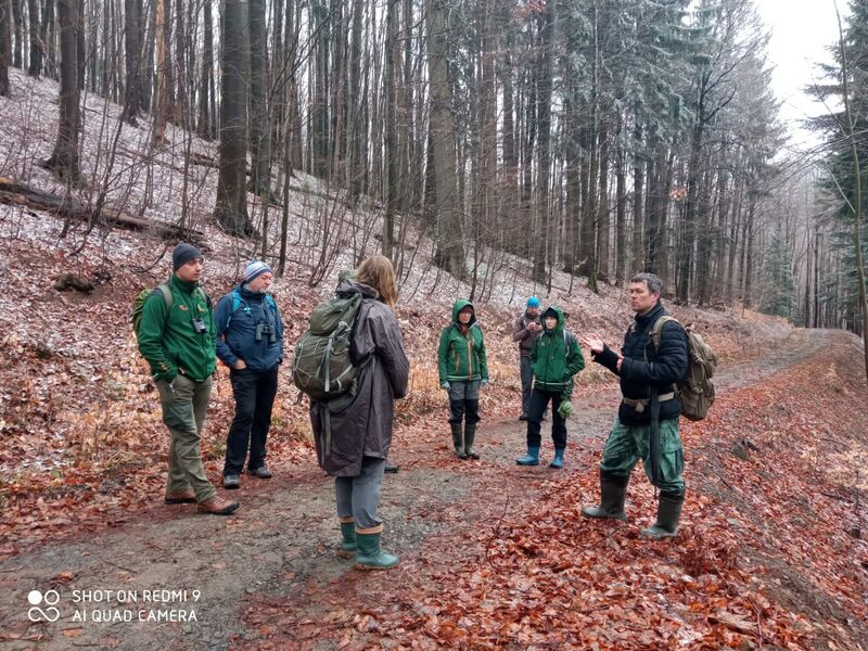 Strážci na exkurzi v PR Makyta