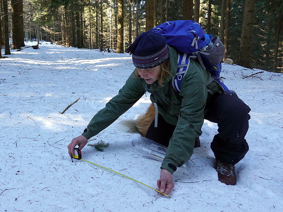 dokumentace pobytových stop